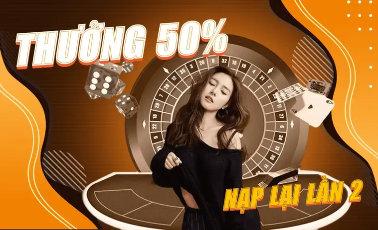 Nạp Lần 2 Tặng 50% Độc Quyền Cho Thành Viên Nhà Cái 888B Việt Nam